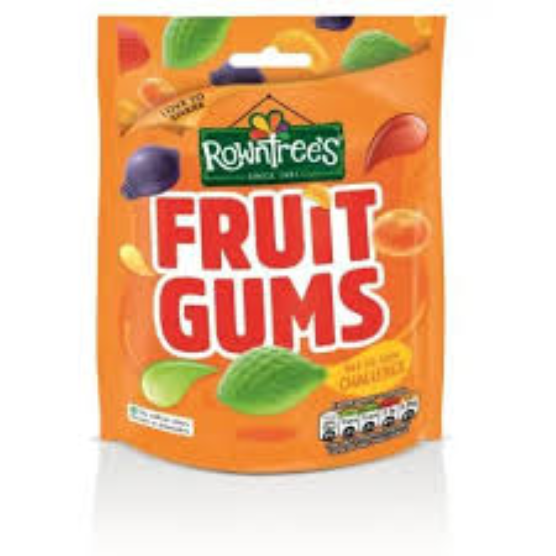 ROWNTREES FRUIT GUMS BAG 120G